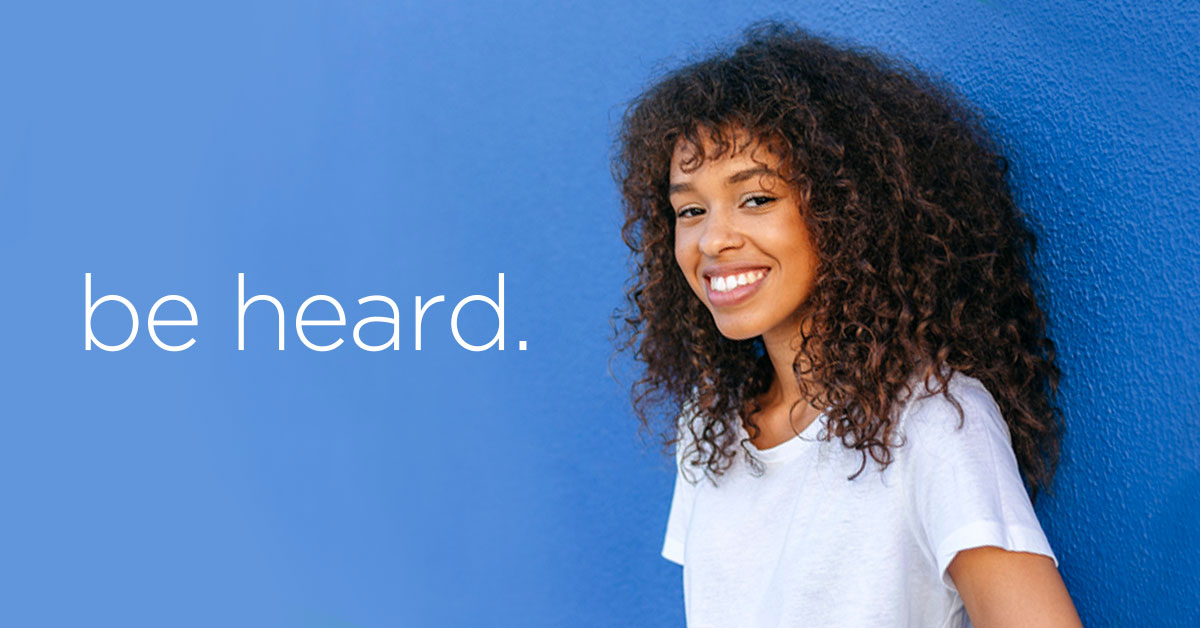 Be Heard campaign