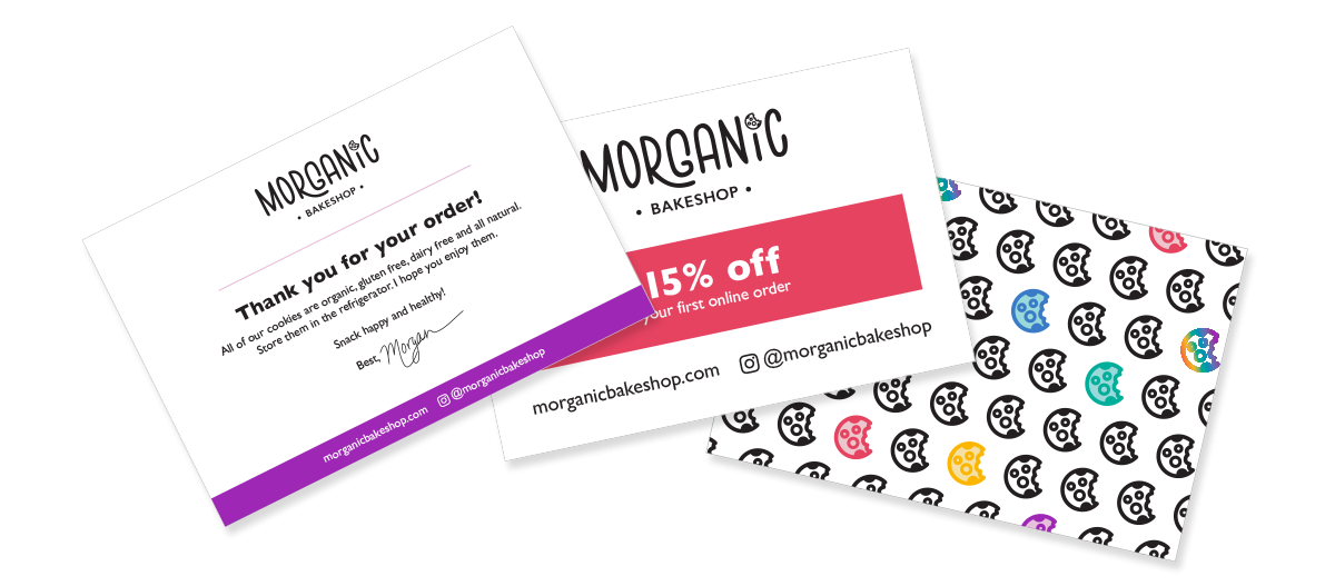 Morganic Bakeshop promotional products